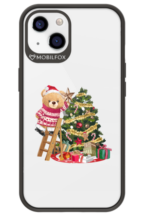 Christmas Bear (Transparent) - Apple iPhone 13
