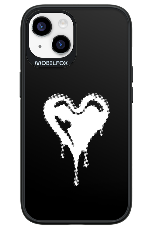 Heart Black - Apple iPhone 14