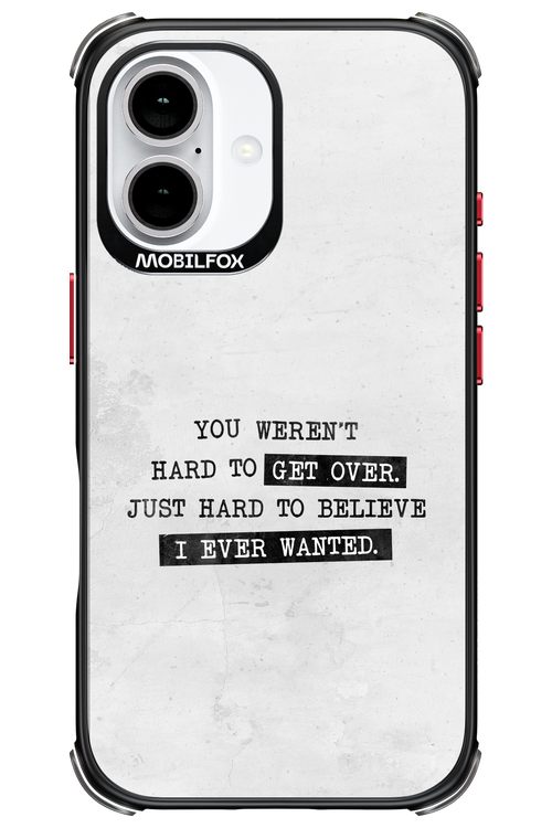 Hard to Believe - Apple iPhone 16