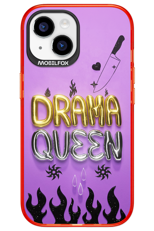 Drama Queen Purple - Apple iPhone 15