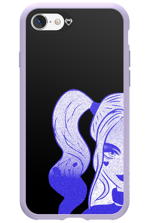 Qween Blue - Apple iPhone 8