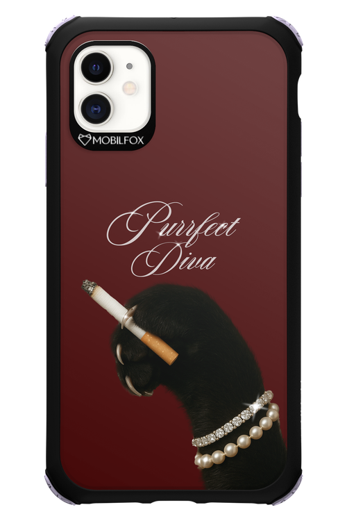 Purrfect Diva - Apple iPhone 11