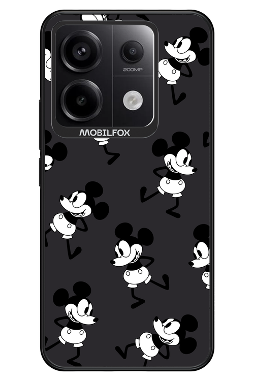 Iconic Mouse (antracite pattern) - Xiaomi Redmi Note 13 Pro 5G
