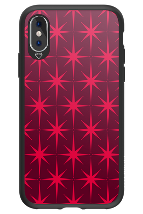 Burgundy Starss - Apple iPhone X