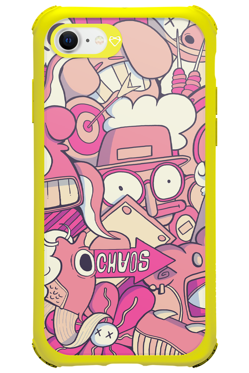 Coral Chaos - Apple iPhone SE 2022