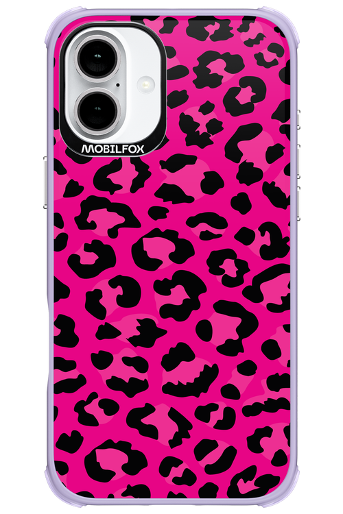 Fuchsia Leopard - Apple iPhone 16 Plus