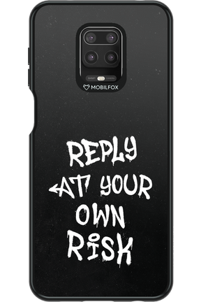 Risk Black - Xiaomi Redmi Note 9 Pro