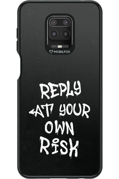 Risk Black - Xiaomi Redmi Note 9 Pro