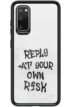 At Your Own Risk 2.0 - Samsung Galaxy S20
