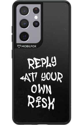 Risk Black - Samsung Galaxy S21 Ultra