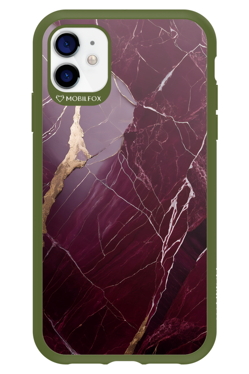 Burgundy Marble - Apple iPhone 11