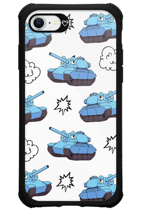 Tank Guy Transparent - Apple iPhone 8