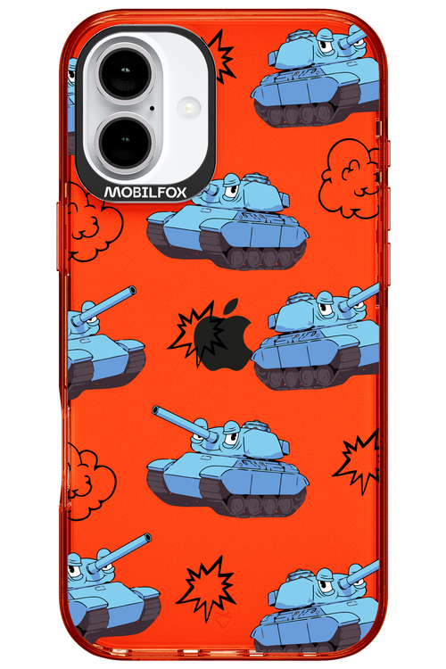 Tank Guy Transparent 2.0 - Apple iPhone 16 Plus