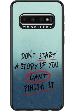 Don't Start - Samsung Galaxy S10