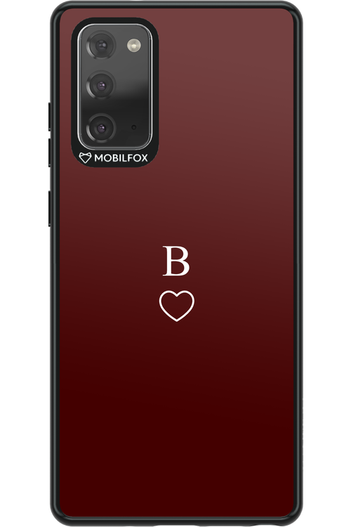 B Burgundia 2.0 - Samsung Galaxy Note 20