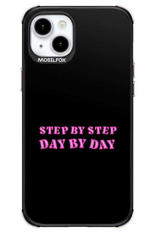 Step by Step Black - Apple iPhone 15 Plus