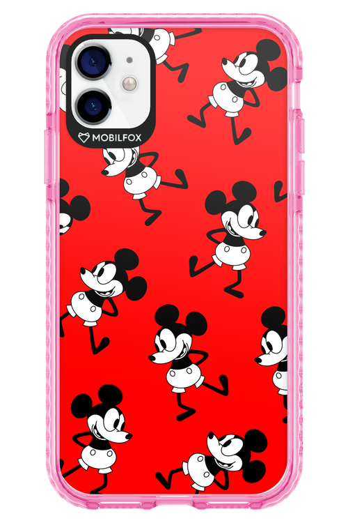 Iconic Mouse (red pattern) - Apple iPhone 11