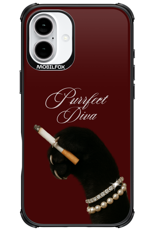 Purrfect Diva - Apple iPhone 16 Plus