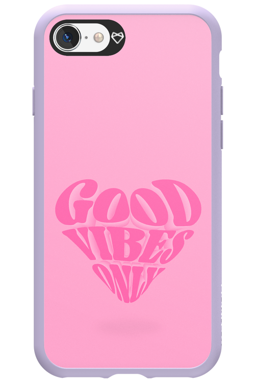 Good Vibes Heart - Apple iPhone 8