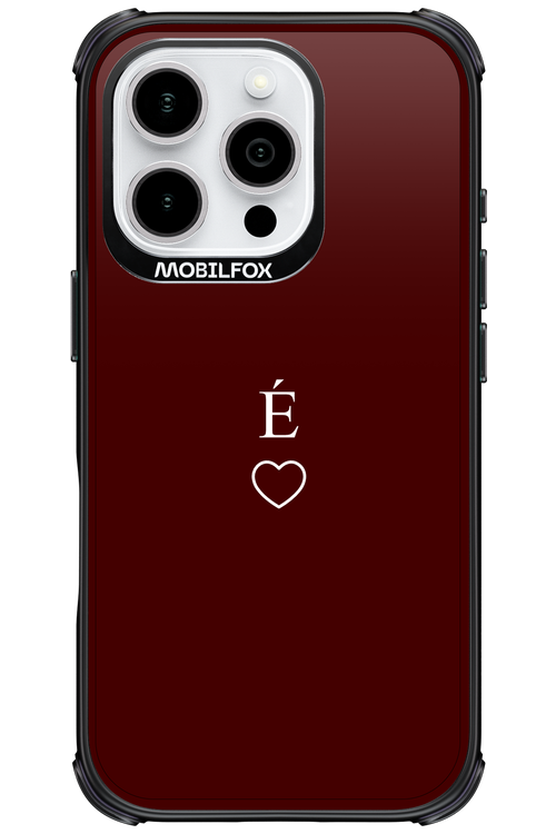 E Burgundia II 2.0 - Apple iPhone 16 Pro