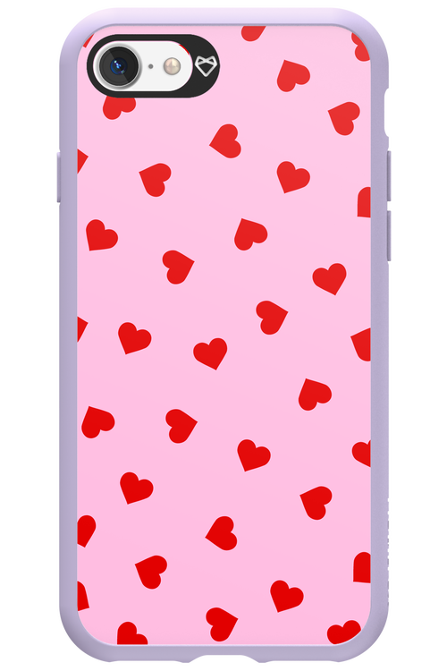 Sprinkle Heart Pink - Apple iPhone 7