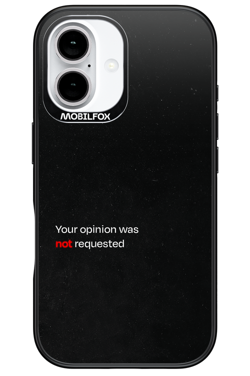 Not Requested 2.0 - Apple iPhone 16