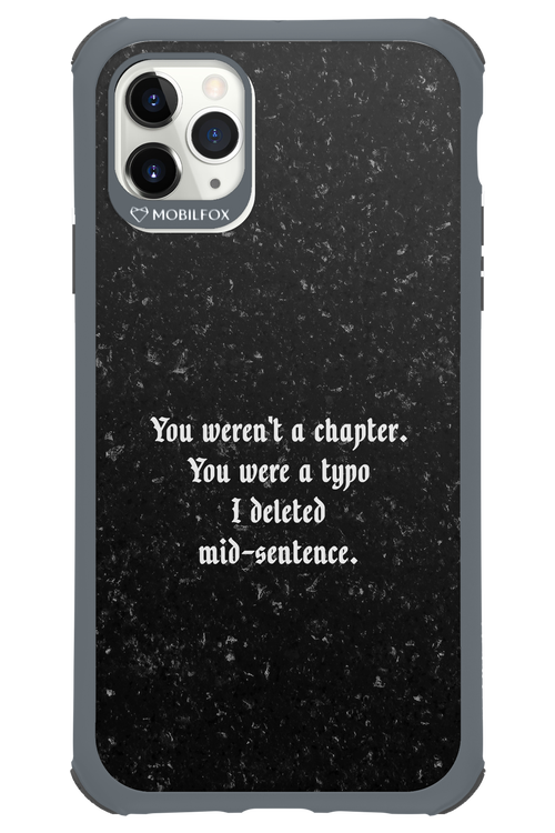 A Typo - Apple iPhone 11 Pro Max