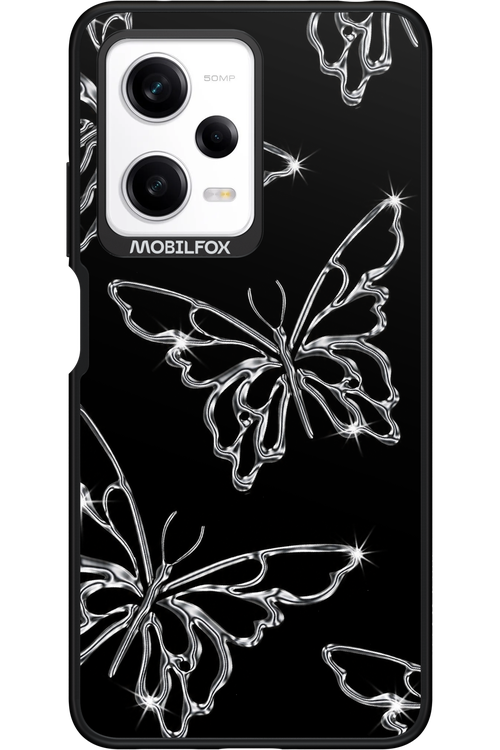 Silver Butterfly 2.0 - Xiaomi Redmi Note 12 Pro 5G