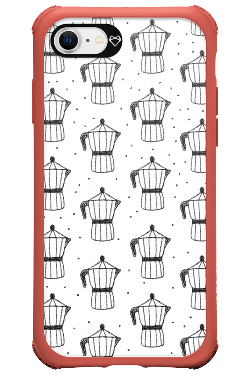 Retro Caffee - Apple iPhone SE 2020