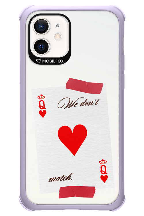 Match Transparent 2.0 - Apple iPhone 12