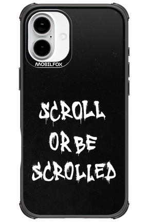 Scroll Black - Apple iPhone 16 Plus