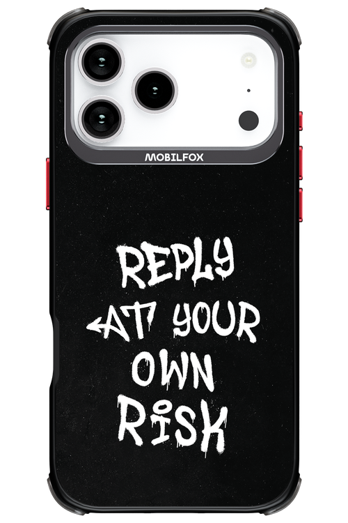 Risk Black - Apple iPhone 17 Pro Max