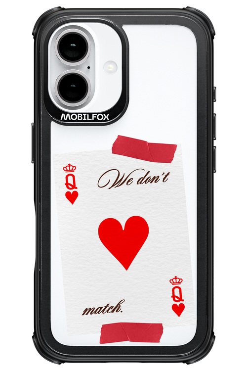 Match Transparent 2.0 - Apple iPhone 16