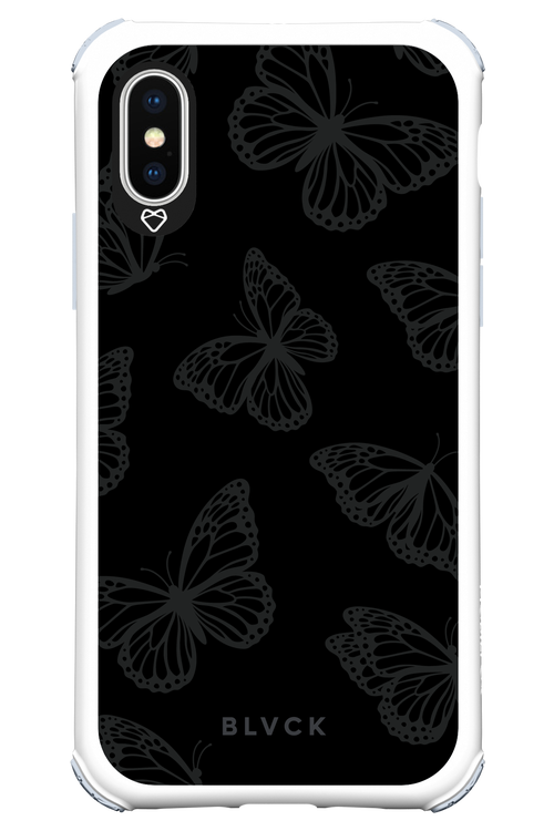 Black Butterflies - Apple iPhone XS