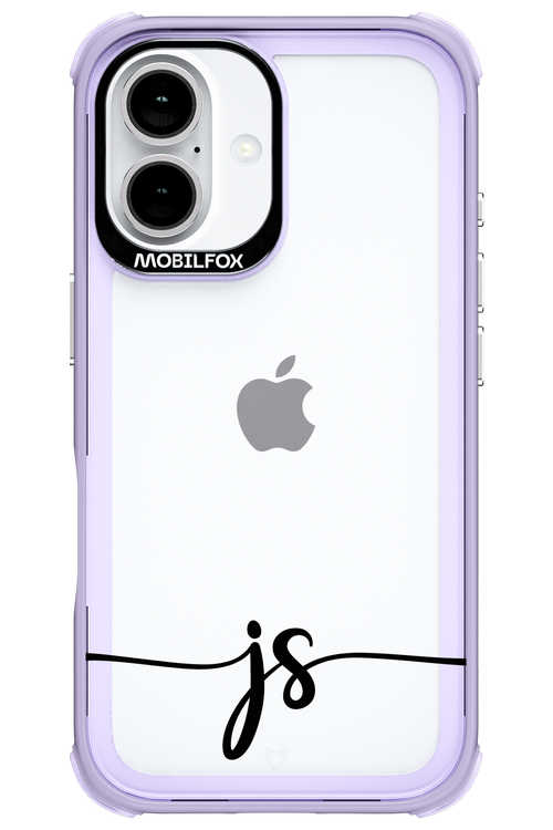 JS Monogram - Apple iPhone 16