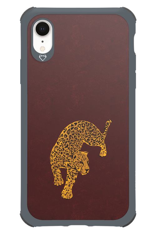 Burgundy Leopard - Apple iPhone XR
