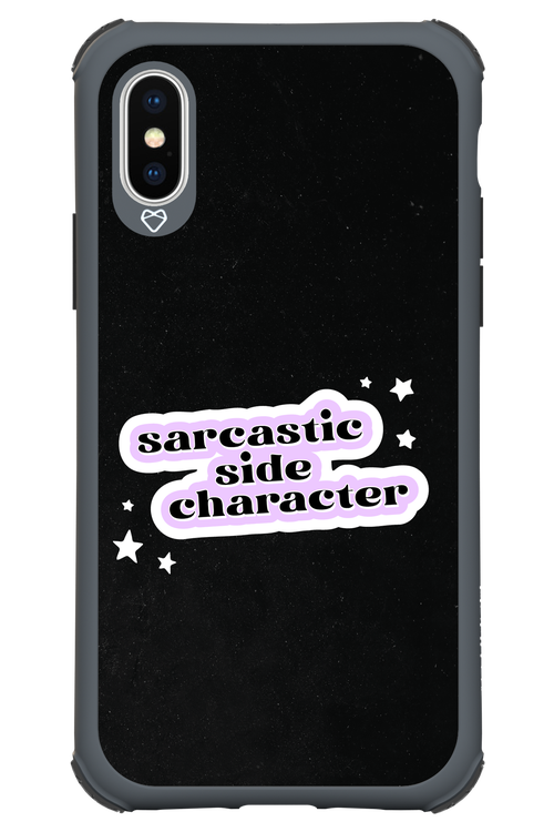 Sarcastic Black - Apple iPhone XS