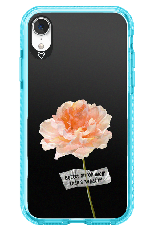Flower Black - Apple iPhone XR
