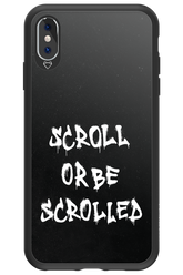 Scroll Black 2.0 - Apple iPhone XS Max