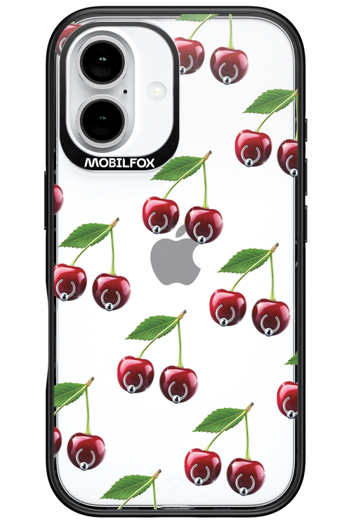 Spicy Cherries Transparent - Apple iPhone 16