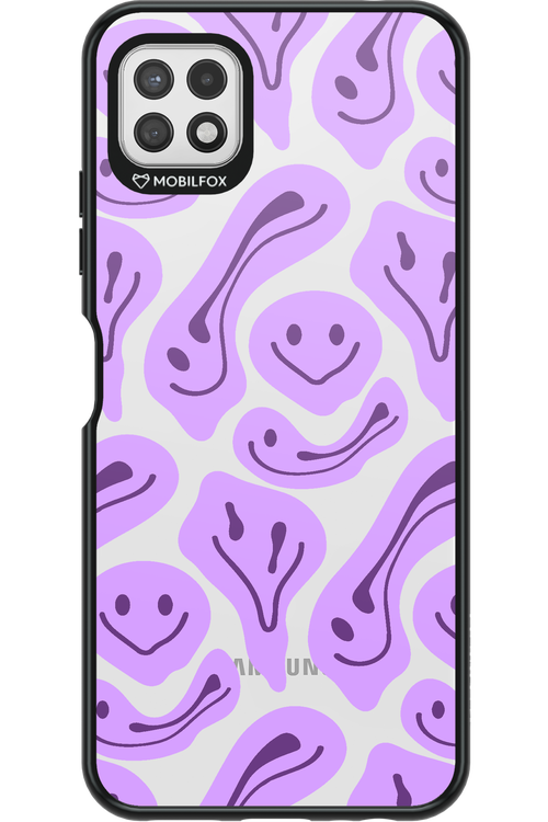 Fluid Smiley Purple - Samsung Galaxy A22 5G