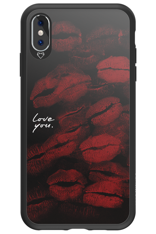 LOVE U BLACK 2.0 - Apple iPhone XS Max
