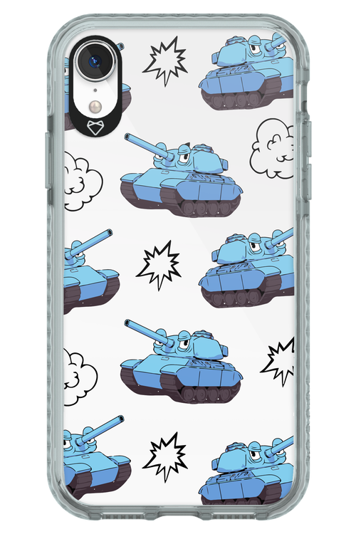 Tank Guy Transparent - Apple iPhone XR