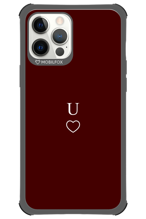 U Burgundia 2.0 - Apple iPhone 12 Pro Max