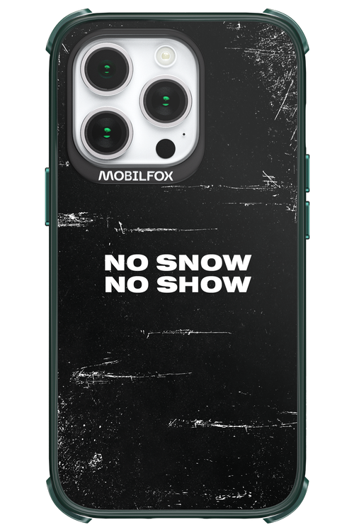 No snow, no show - Apple iPhone 14 Pro