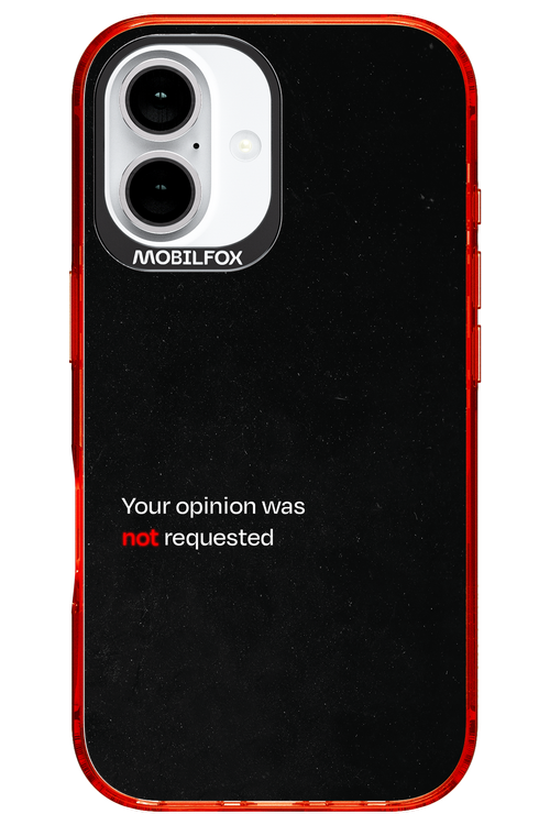 Not Requested 2.0 - Apple iPhone 16