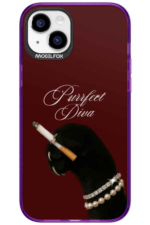 Purrfect Diva - Apple iPhone 15 Plus