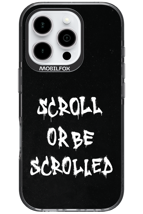 Scroll Black - Apple iPhone 16 Pro