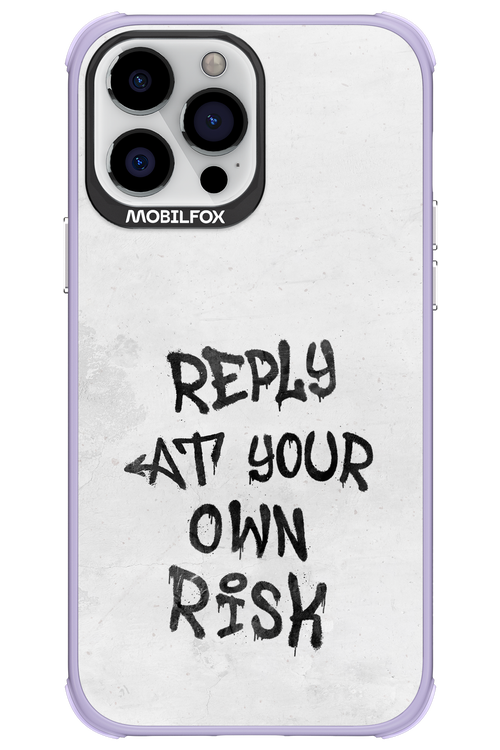 At Your Own Risk 2.0 - Apple iPhone 13 Pro Max