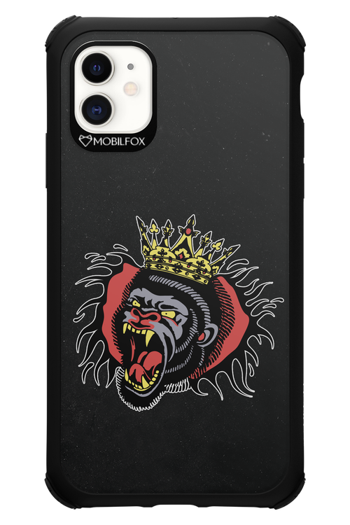 Monkey Rage Black - Apple iPhone 11